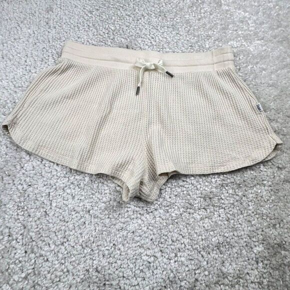 Feat Treecell Waffle knit Shorts Cream Ivory - Picture 2 of 9